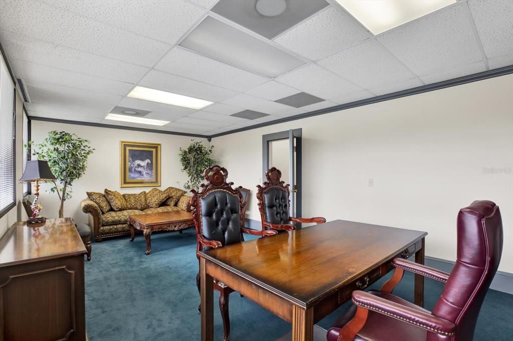 Home Office, Interior, Recessed Lighting