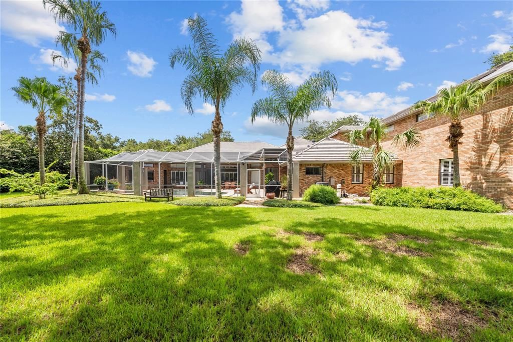 Backyard, Exterior