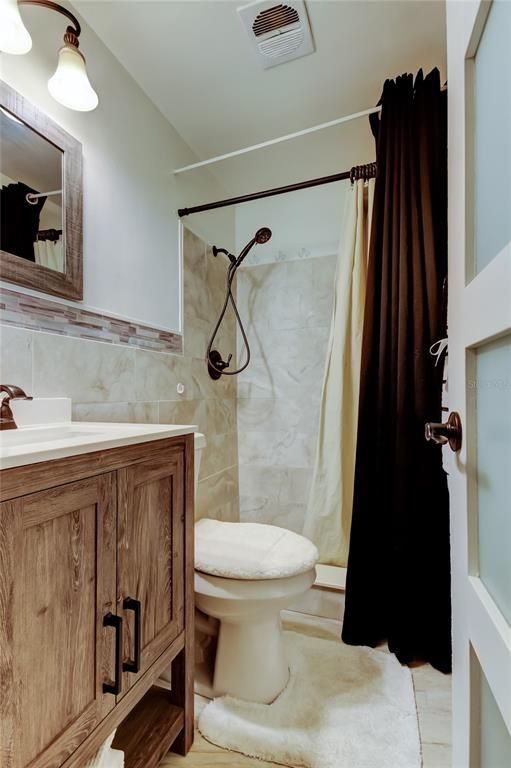 Bathroom, Glass Shower, Interior