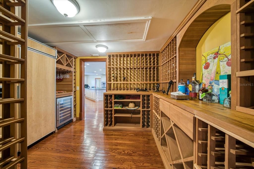 Interior, Wine Storage, Wood Texture Flooring