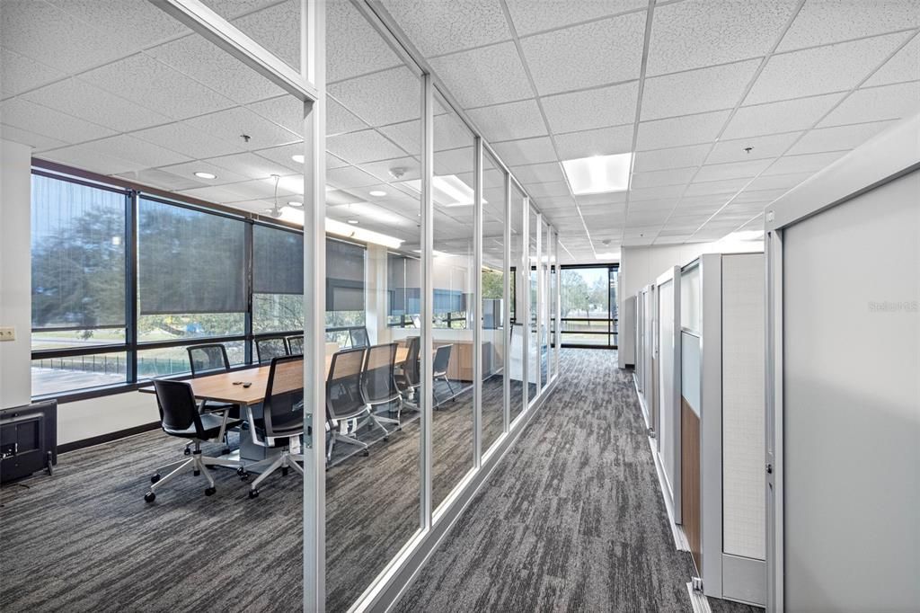 Home Office, Interior, Recessed Lighting