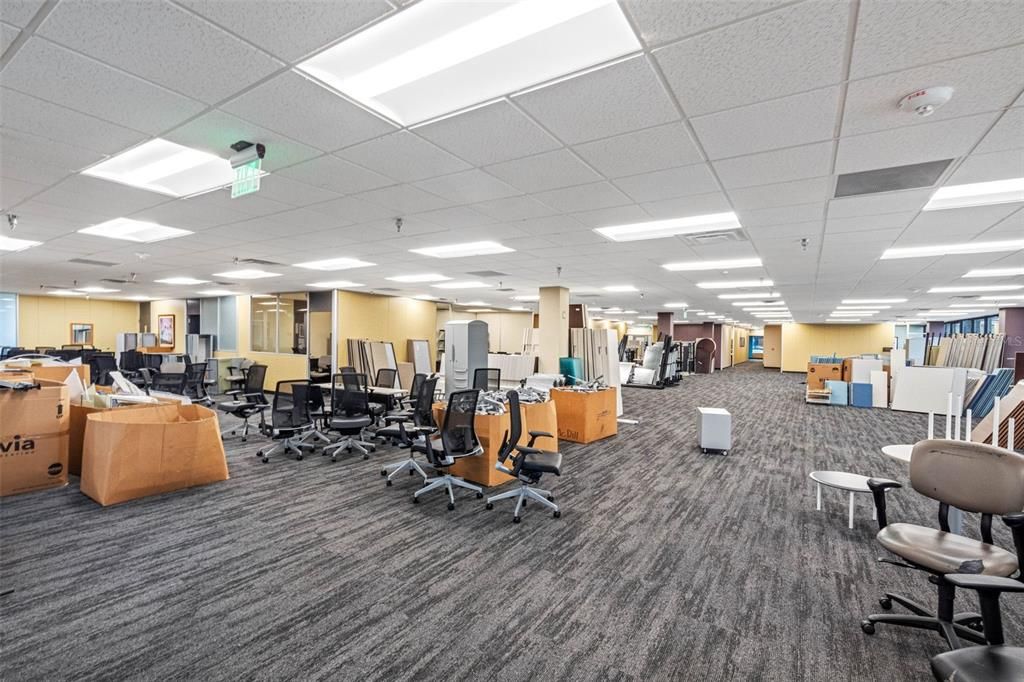 Fitness Equipment, Gym, Interior, Recessed Lighting