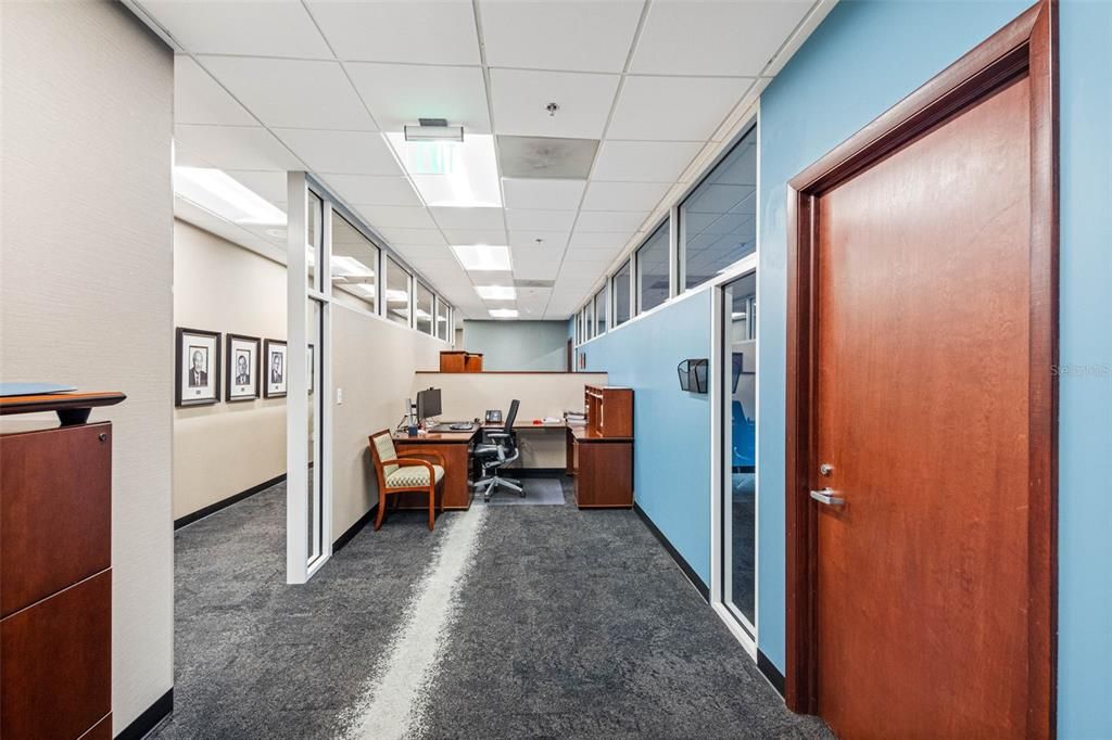 Home Office, Interior, Recessed Lighting