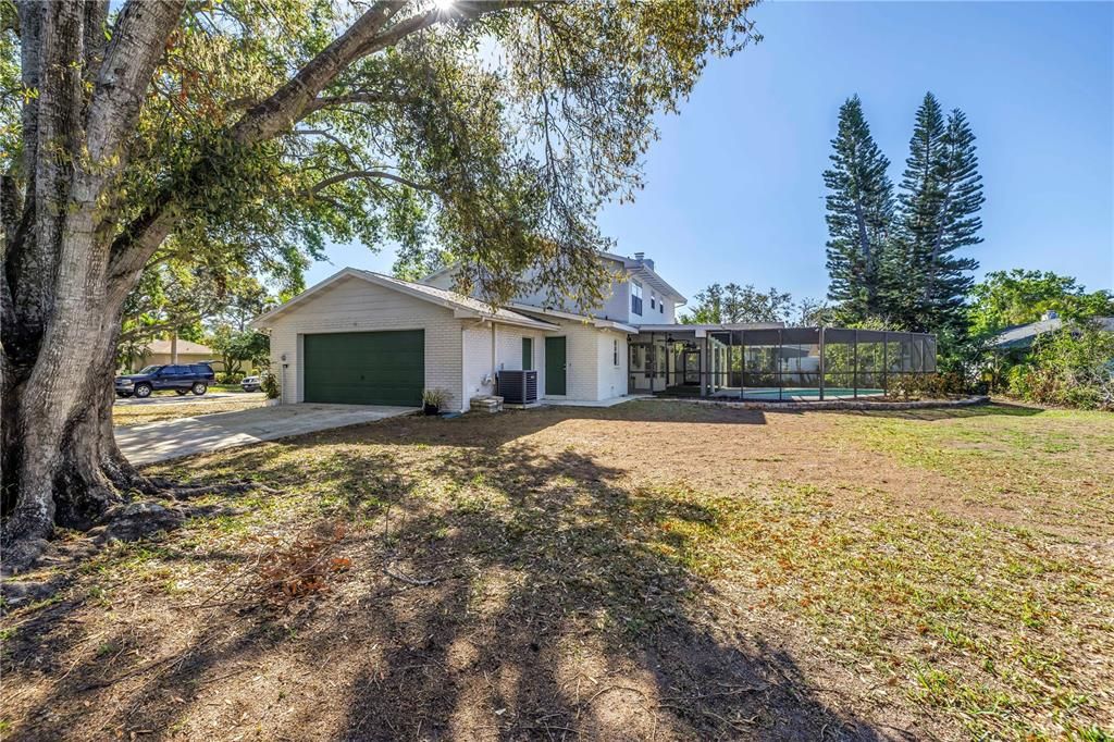 Backyard, Exterior