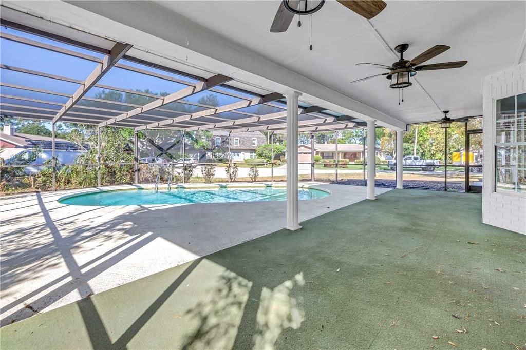 Glass Ceilings, Interior, Pool, Sun Room