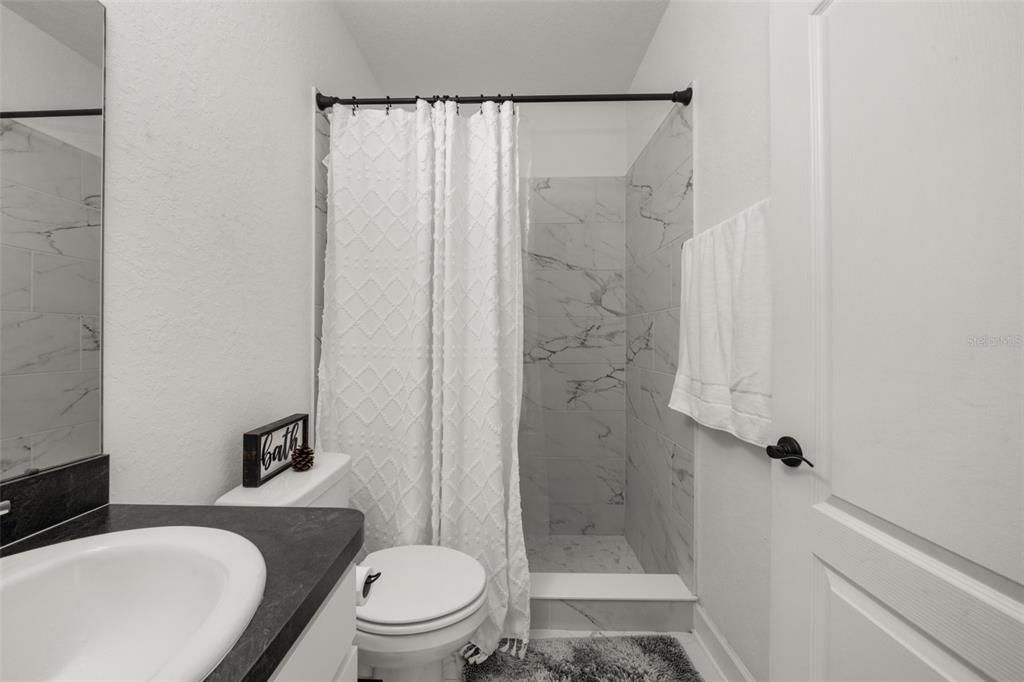 Bathroom, Interior, Marble Walls
