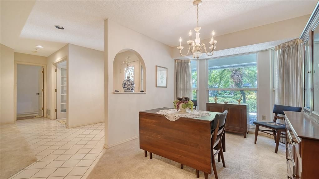Chandelier, Dining room, Interior, Recessed Lighting