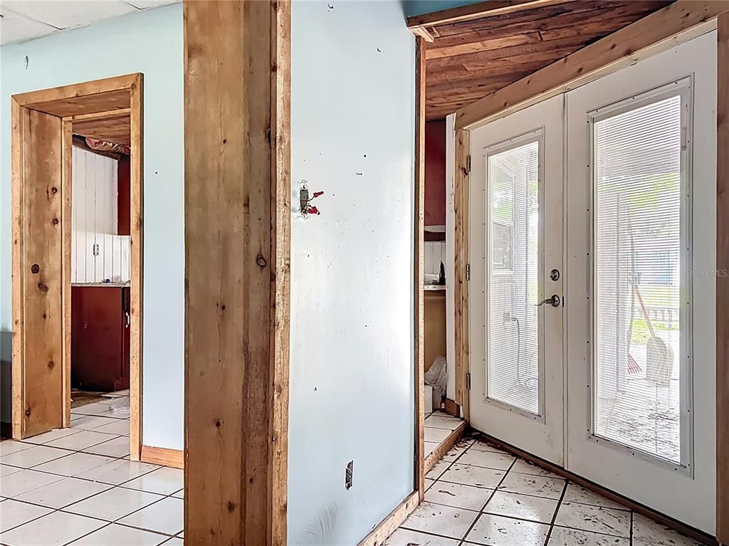 Interior, Wooden Walls