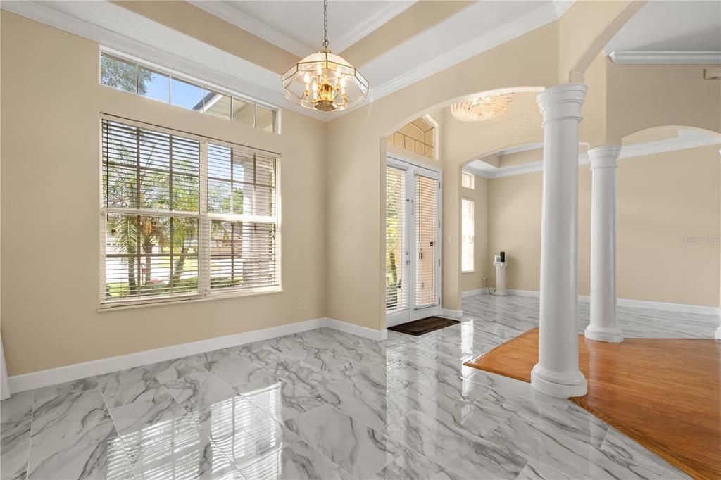 Interior, Marble, Pendant Lights