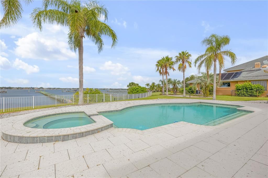 Exterior, Pool, Solar Panels