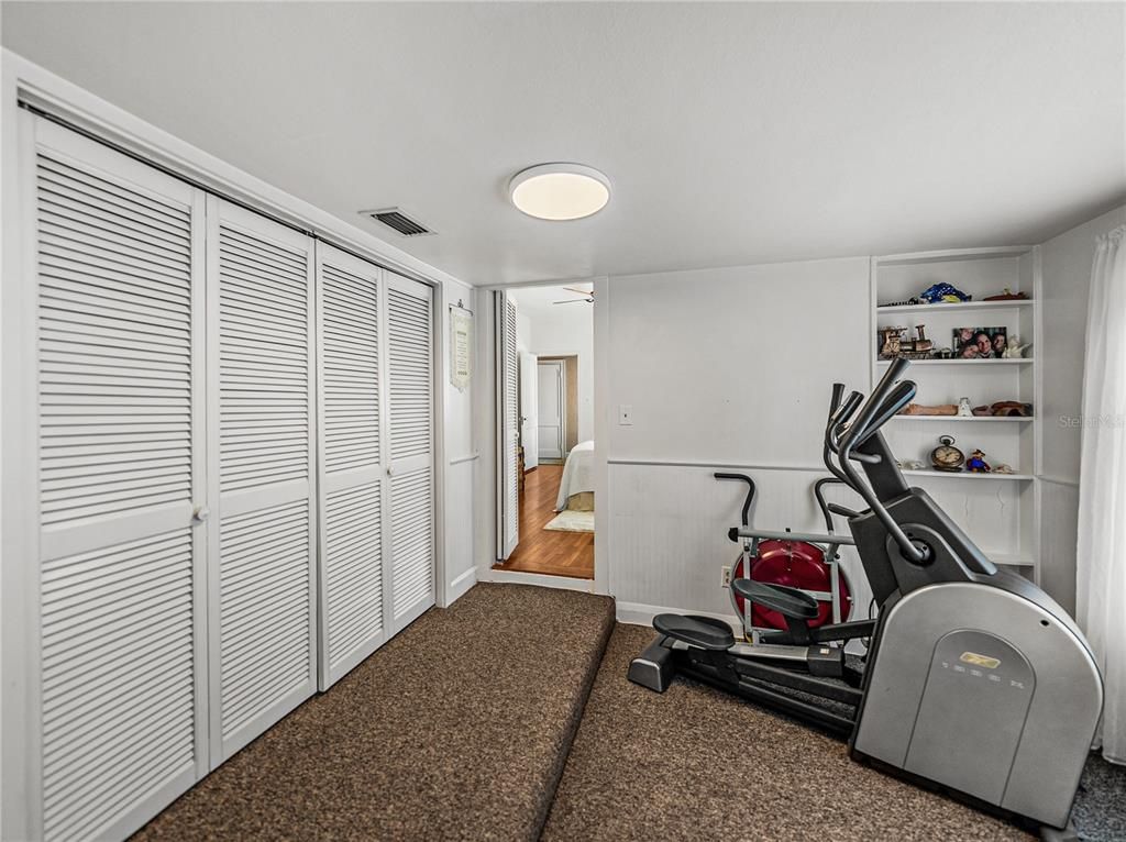 Fitness Equipment, Interior, Wood Texture Flooring