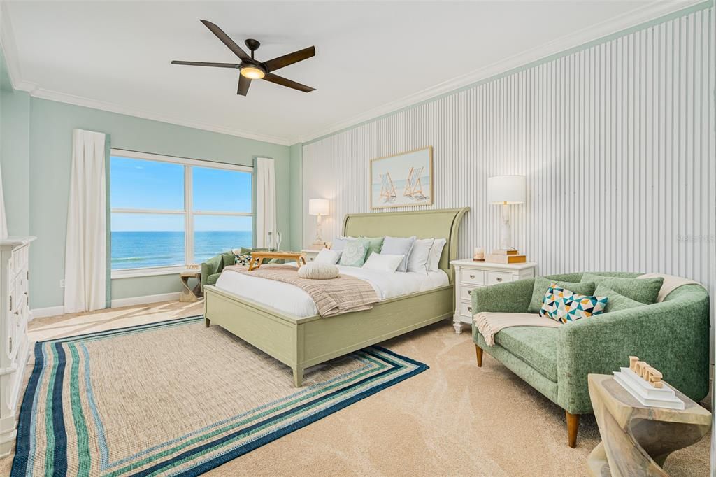 Bedroom, Fireplace, Interior, Water