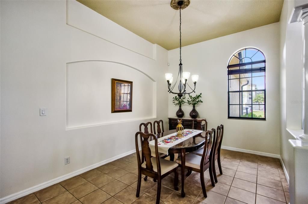 Chandelier, Dining room, Interior