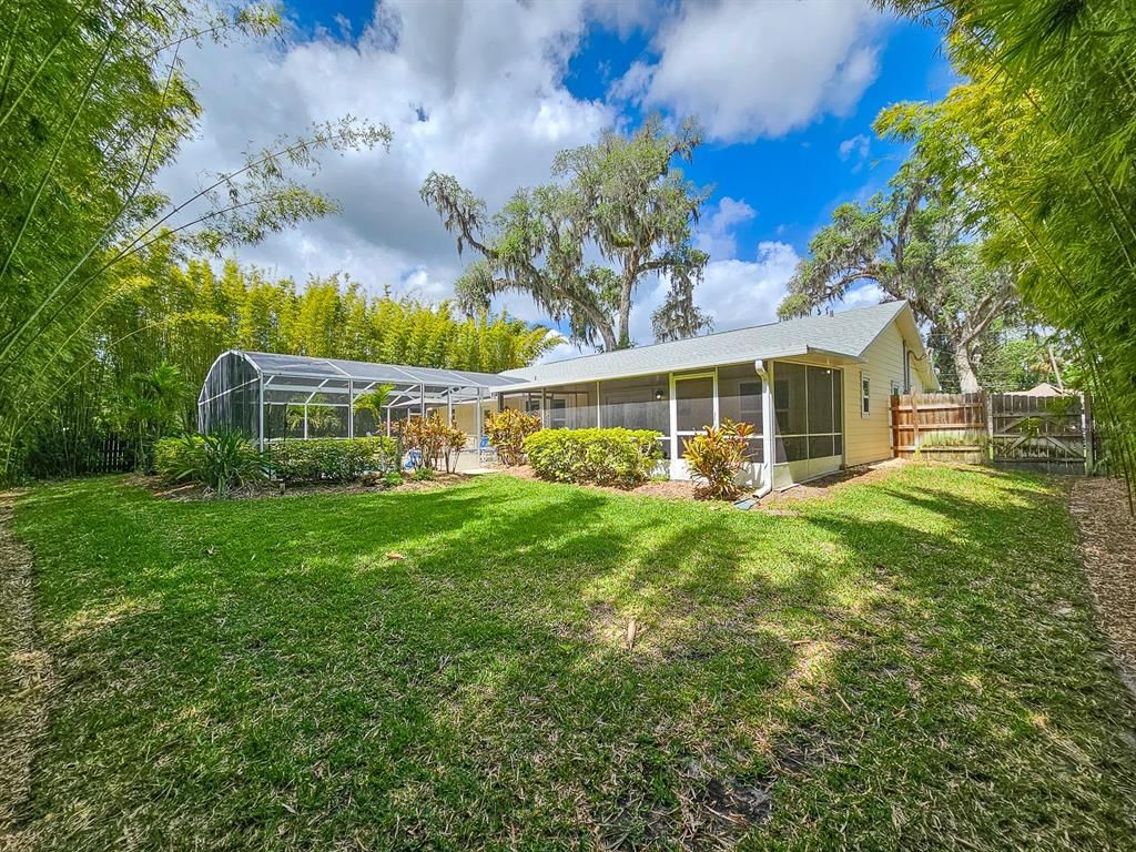Backyard, Exterior
