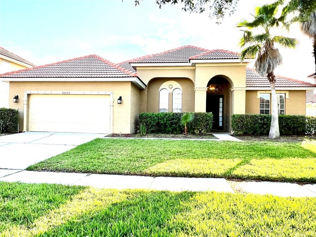 Attached, Backyard, Exterior, Facade, Mediterranean