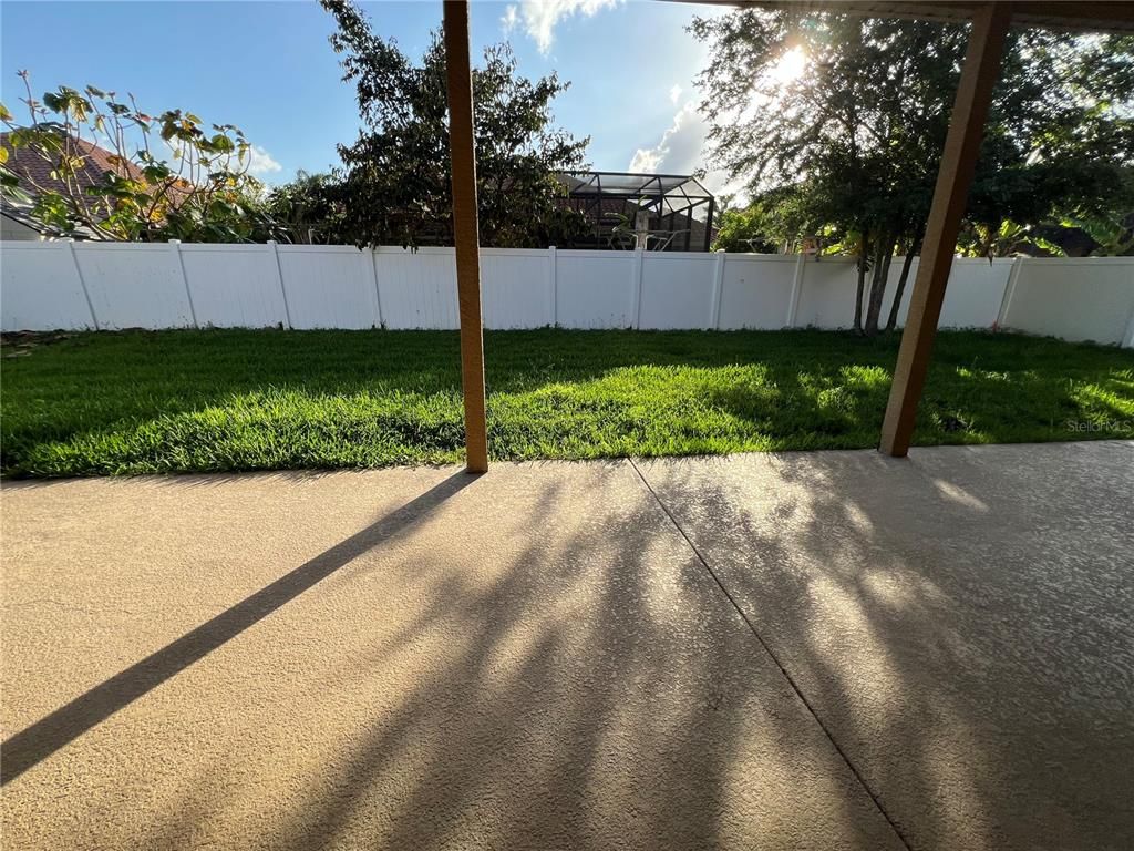 Backyard, Exterior