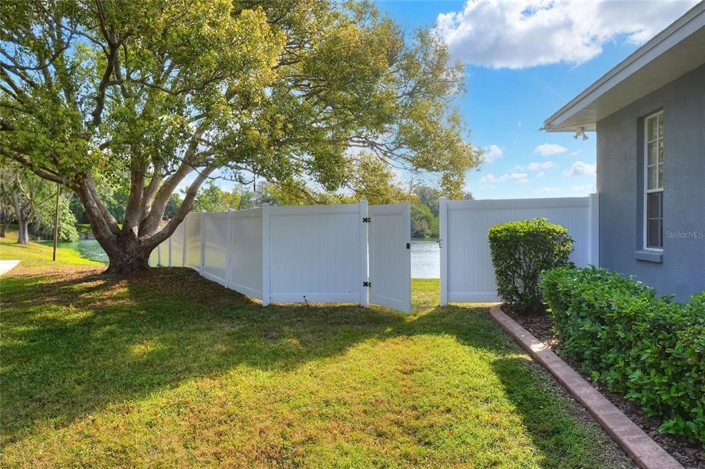 Backyard, Exterior