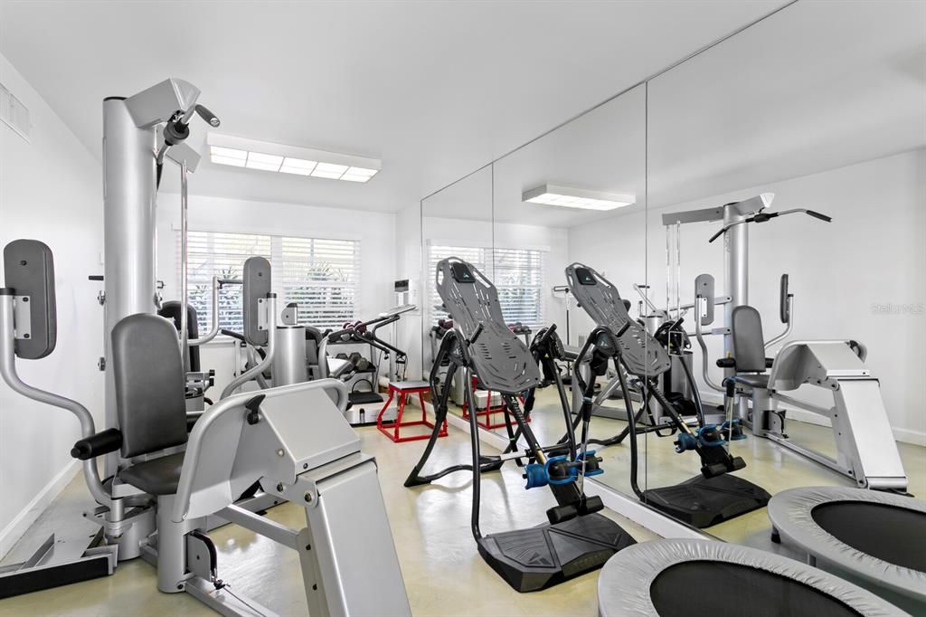 Fitness Equipment, Gym, Interior