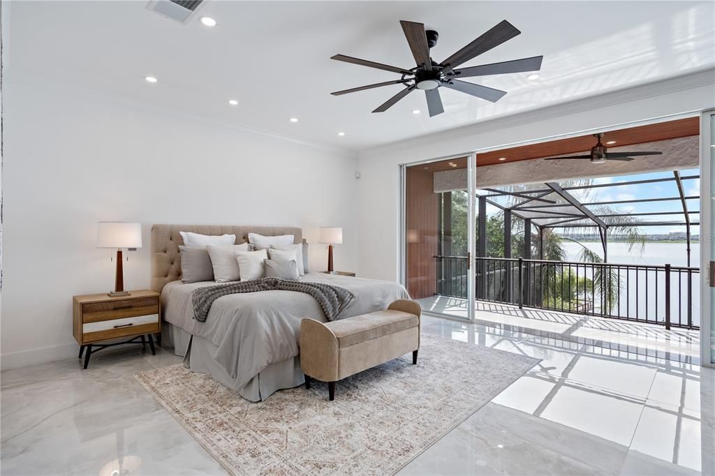 Bedroom, Interior, Recessed Lighting, Sun Room