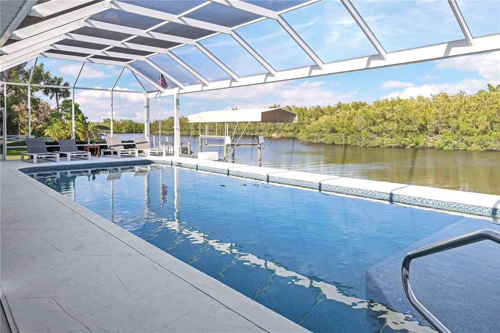 Glass Ceilings, Interior, Pool, Sun Room, Water