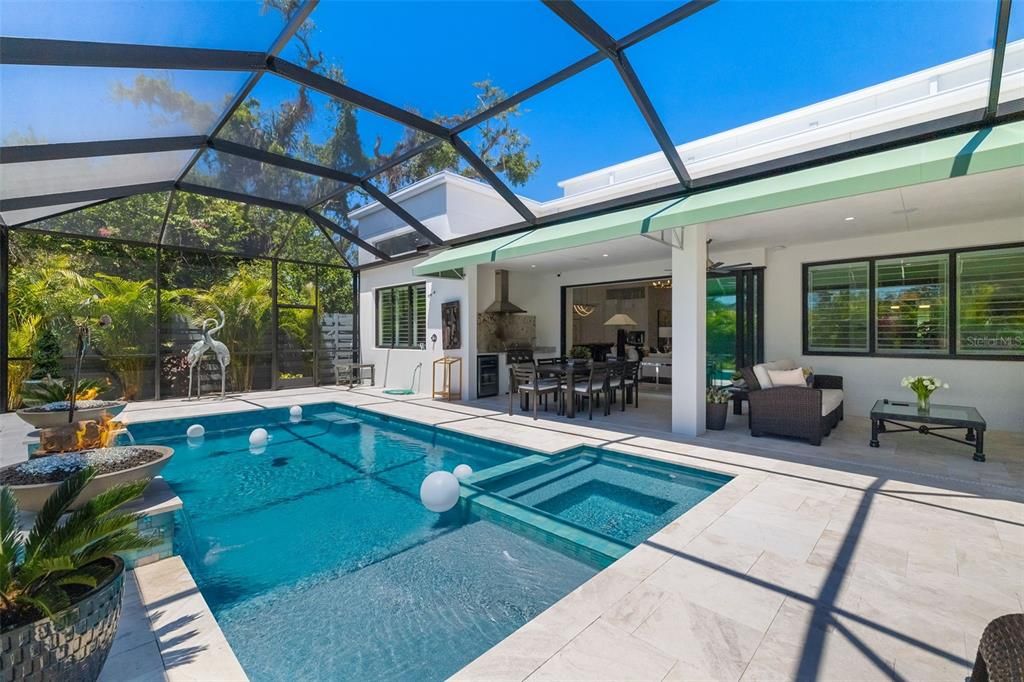 Glass Ceilings, Interior, Pool, Sun Room