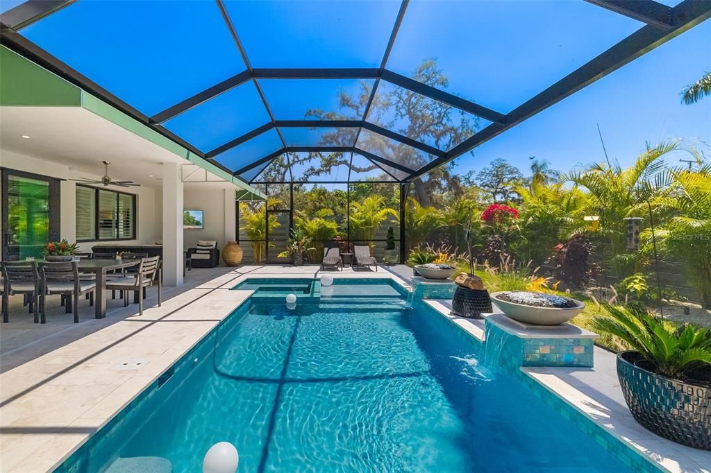 Glass Ceilings, Interior, Pool, Sun Room