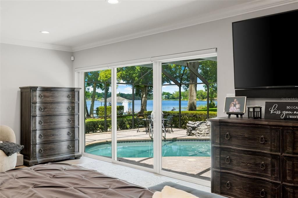 Bedroom, Interior, Recessed Lighting, Water