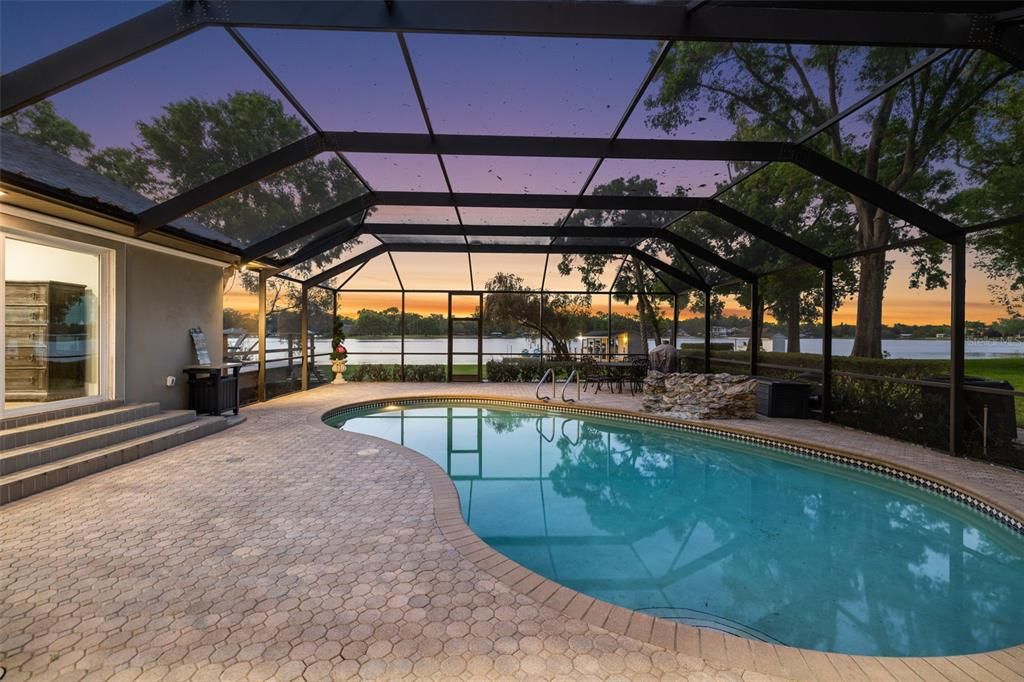 Glass Ceilings, Interior, Pool, Sun Room, Water