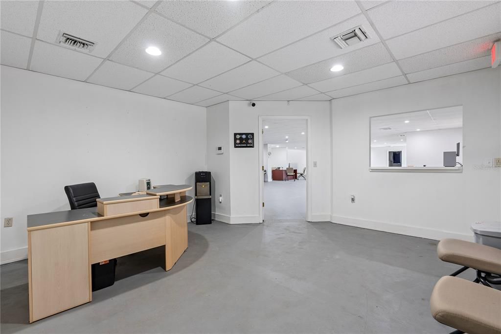 Home Office, Interior, Recessed Lighting
