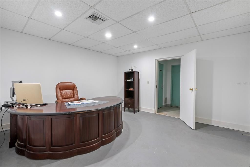 Home Office, Interior, Recessed Lighting