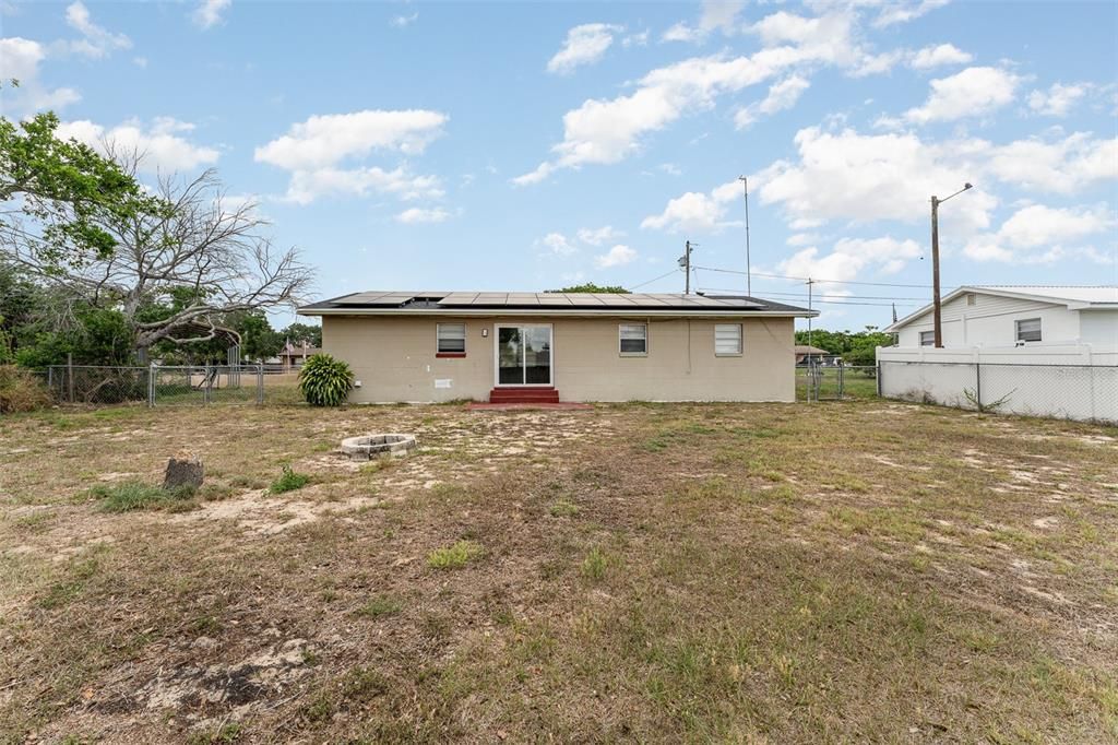 Backyard, Exterior, Solar Panels