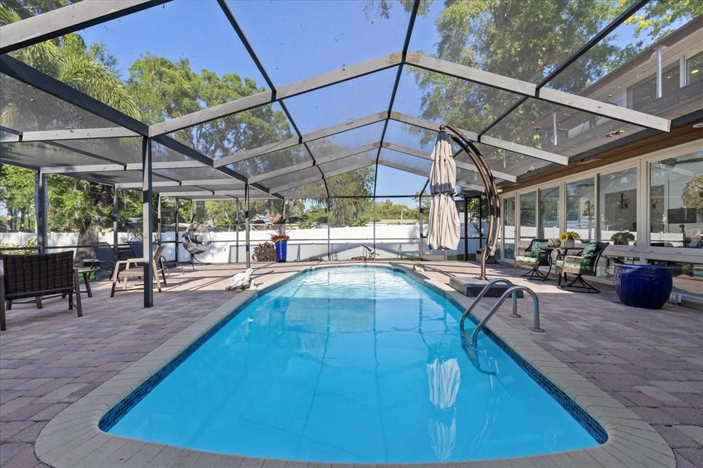 Glass Ceilings, Interior, Pool, Sun Room