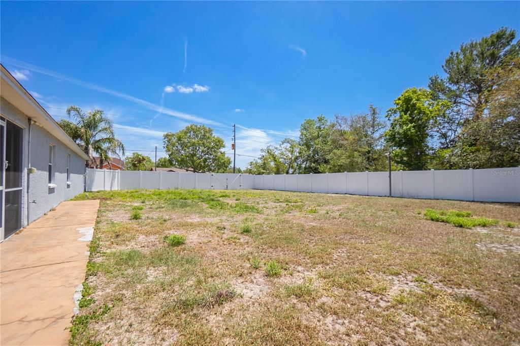Backyard, Exterior