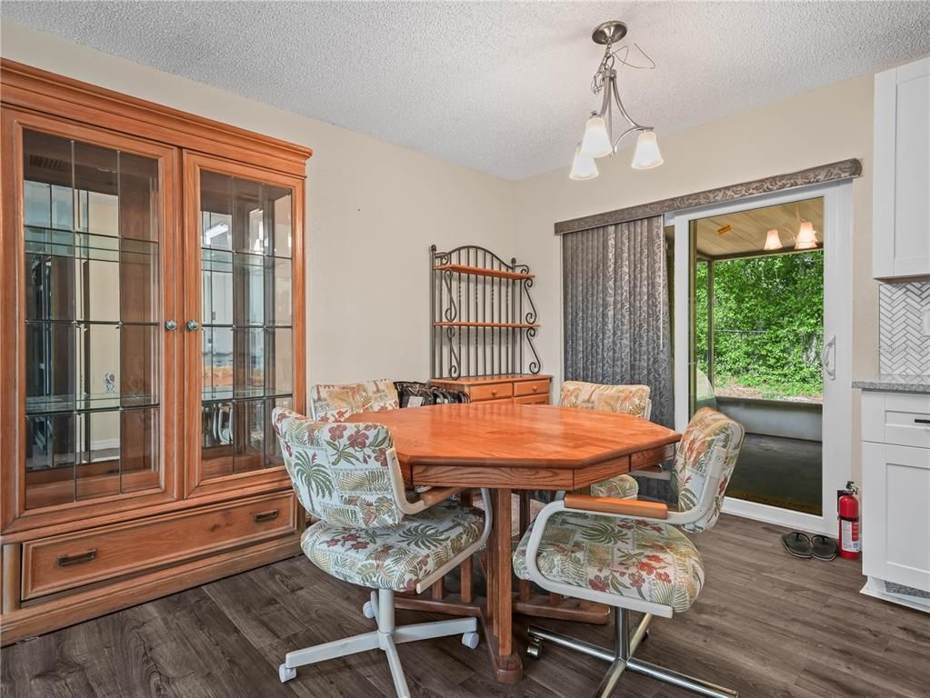 Dining room, Interior, Wood Texture Flooring