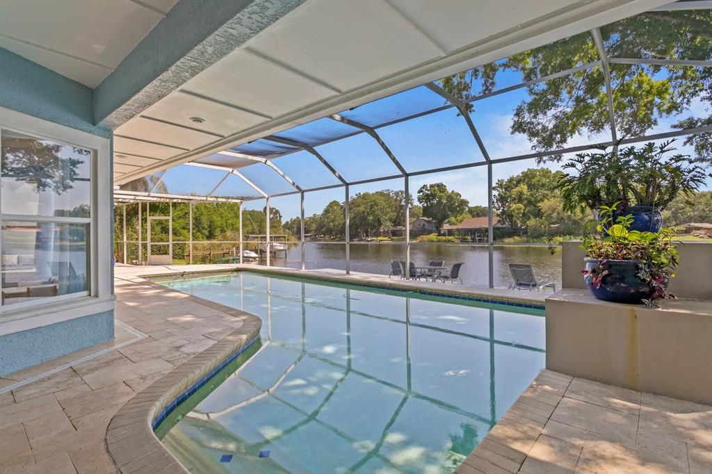 Glass Ceilings, Interior, Pool, Sun Room, Water