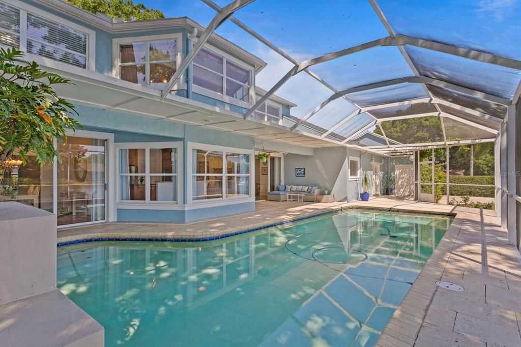 Glass Ceilings, Interior, Pool, Sun Room