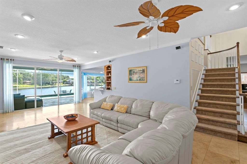 Interior, Living room, Recessed Lighting, Water