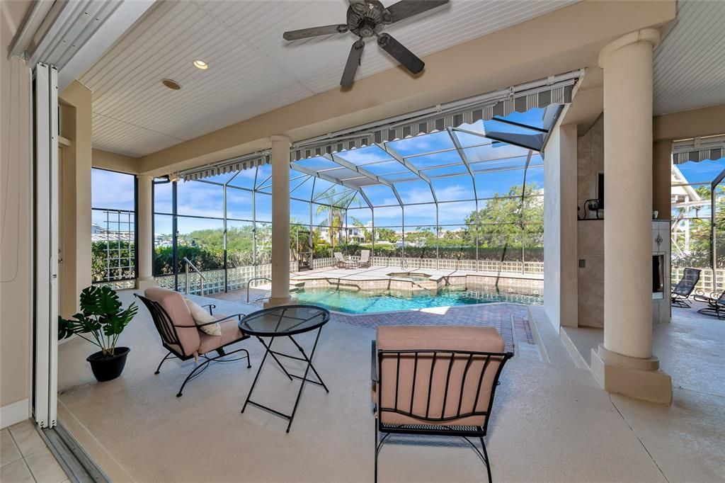Glass Ceilings, Interior, Pool, Recessed Lighting, Sun Room