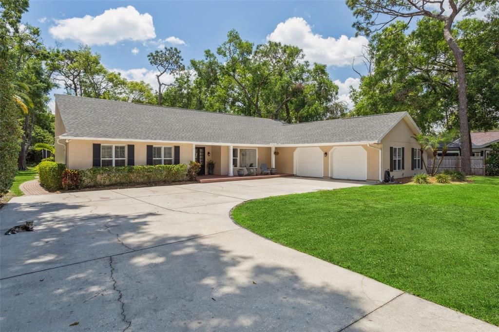 Attached, Backyard, Exterior, Facade, Ranch