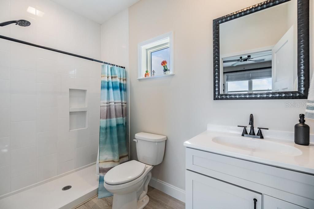 Bathroom, Interior, Wood Texture Flooring