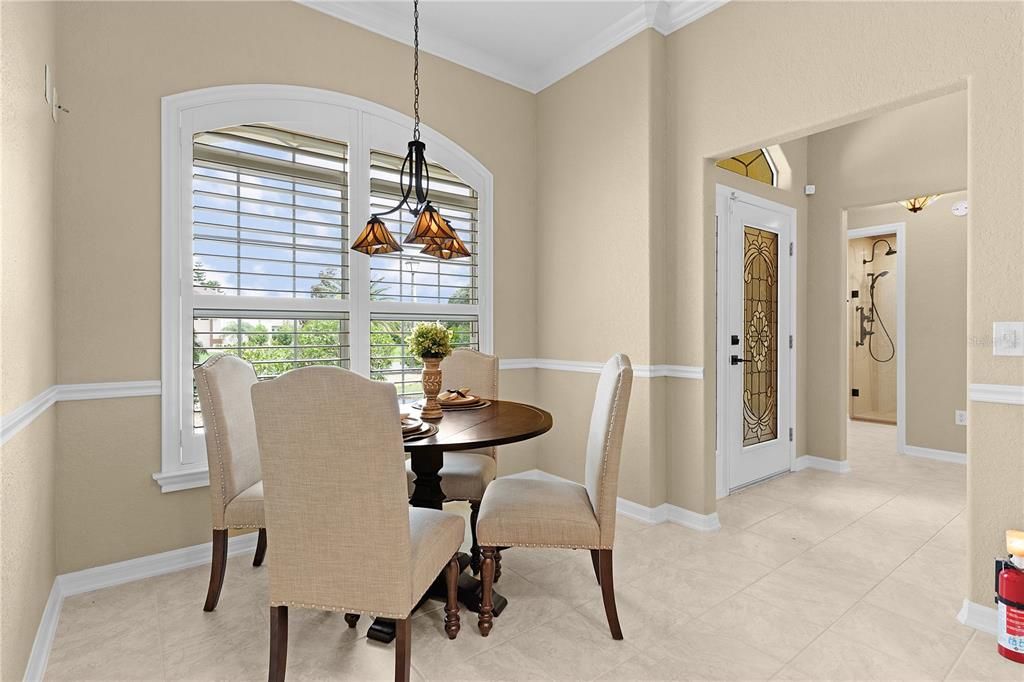 Dining room, Interior, Pendant Lights