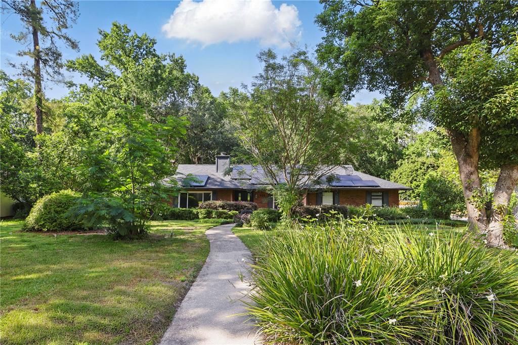 Backyard, Exterior, Solar Panels