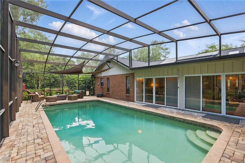 Glass Ceilings, Interior, Pool, Sun Room