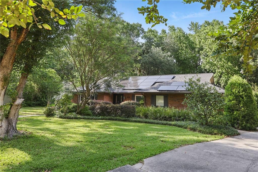 Backyard, Exterior, Solar Panels