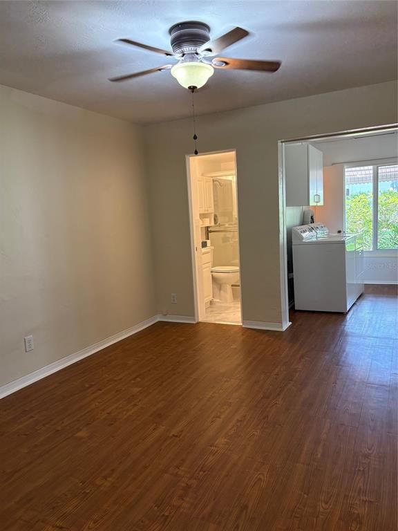 Bathroom, Empty room, Interior, Wood Texture Flooring
