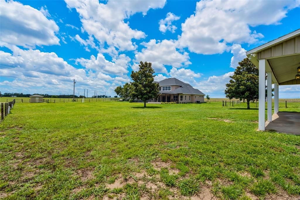 Backyard, Exterior