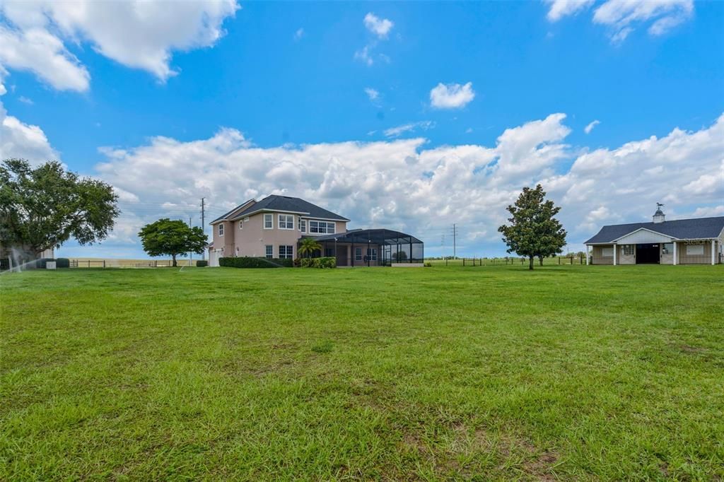 Backyard, Exterior