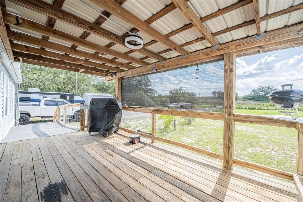 Exterior, Wood Texture Flooring