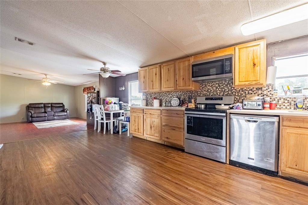 Dining room, Interior, Kitchen, Wood Texture Flooring