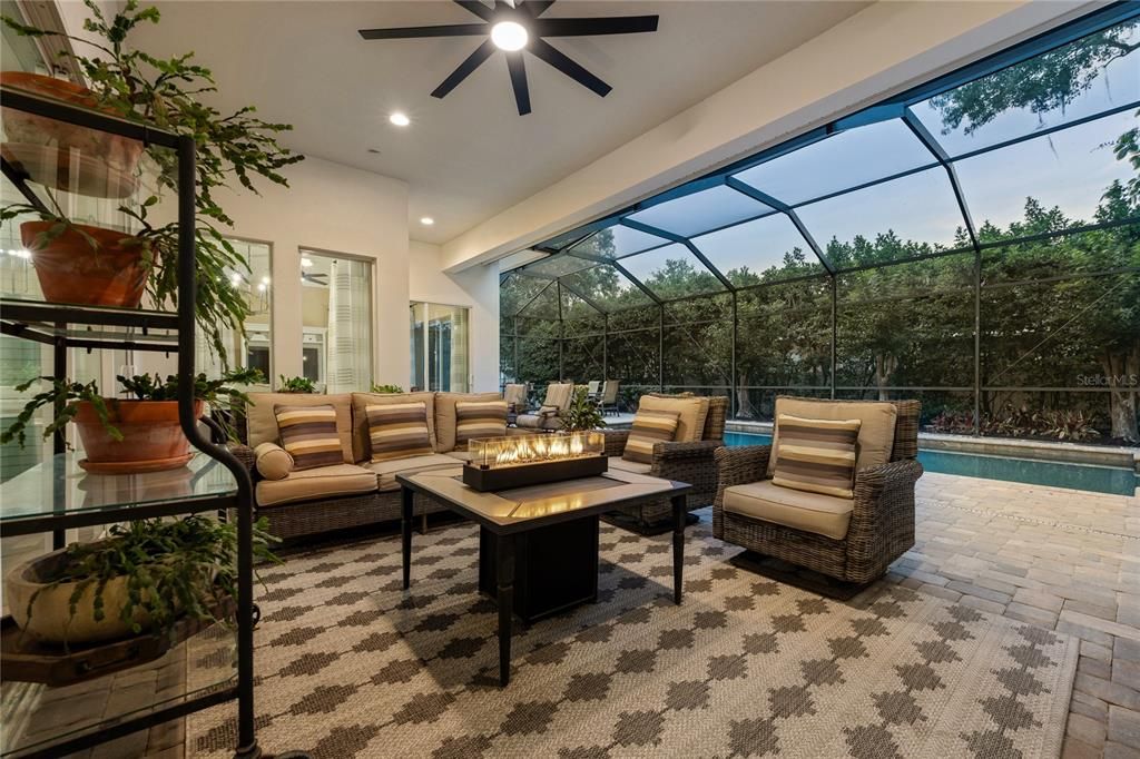 Glass Ceilings, Interior, Pool, Recessed Lighting, Sun Room